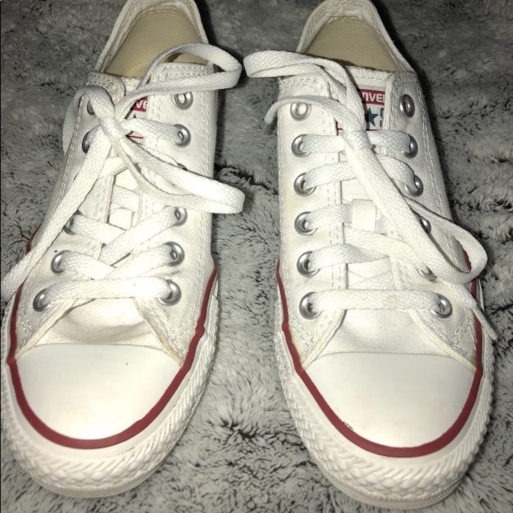 White converse size 6 1/2